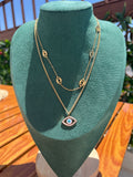 Collier Double Œil Protecteur