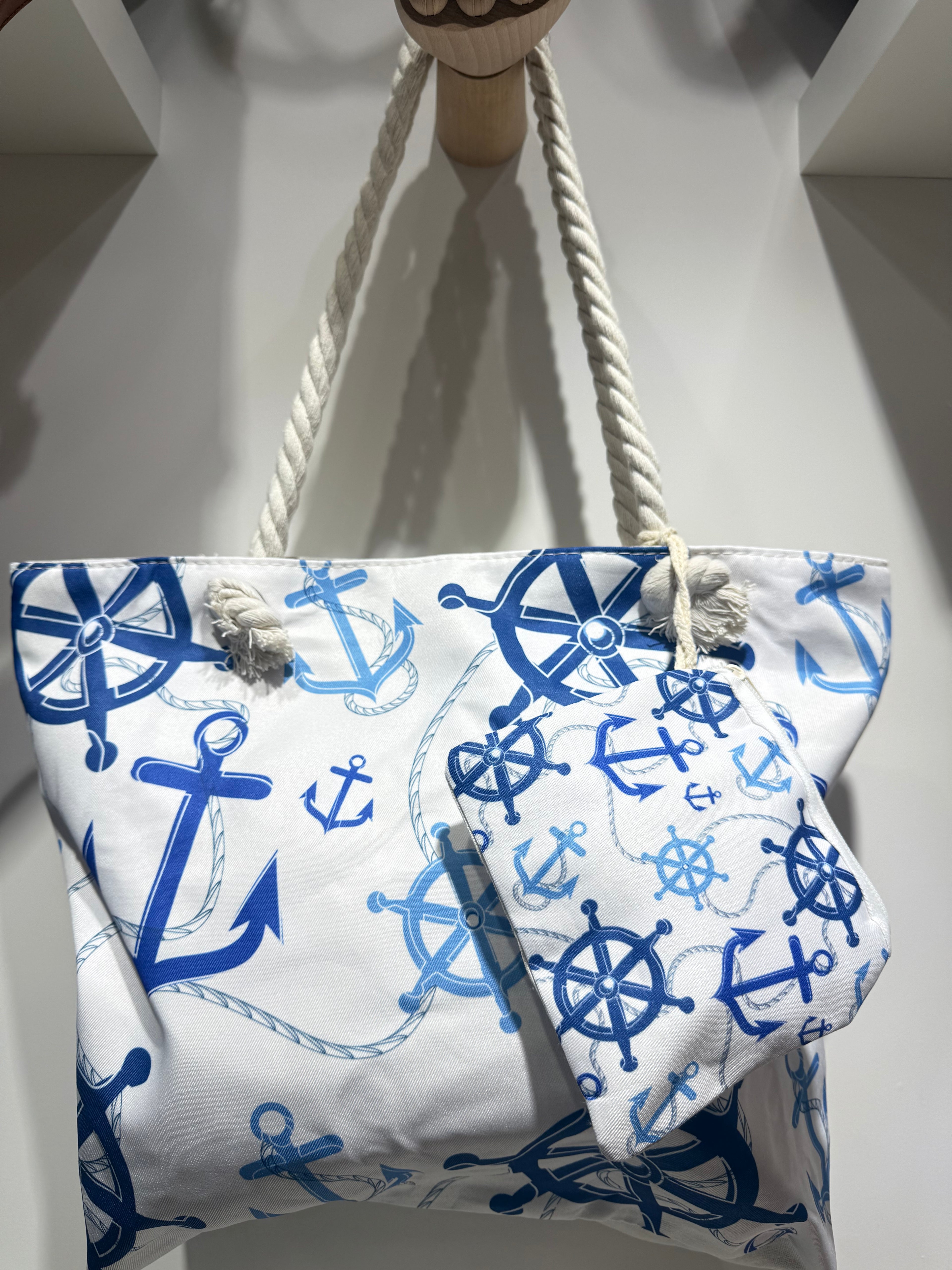 Sac de plage Nautica Bleu