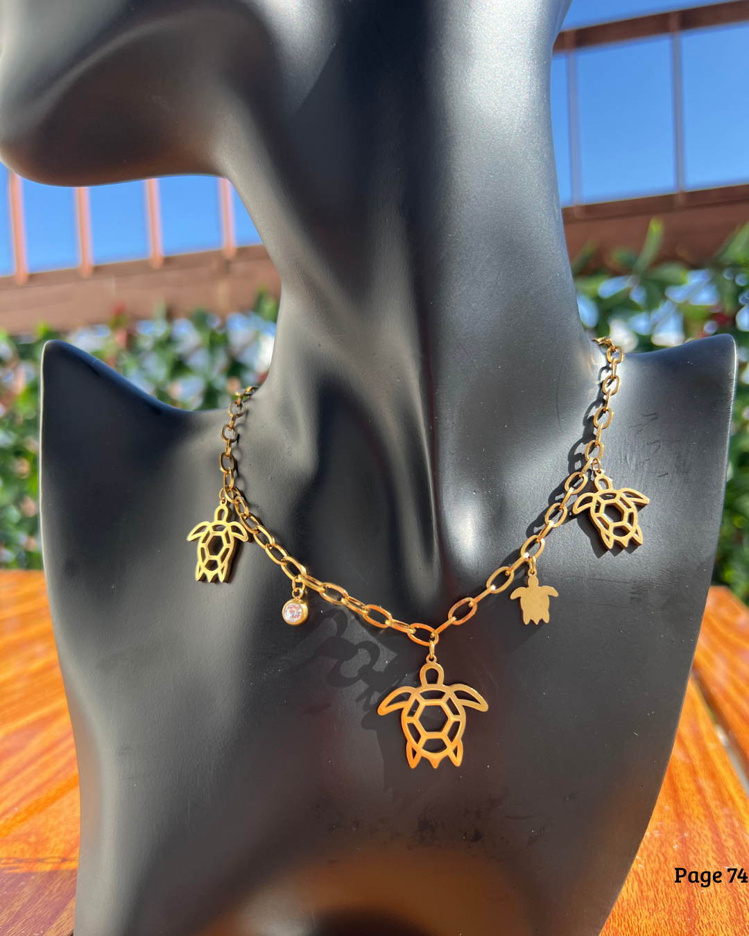 Collier Tortue Océane