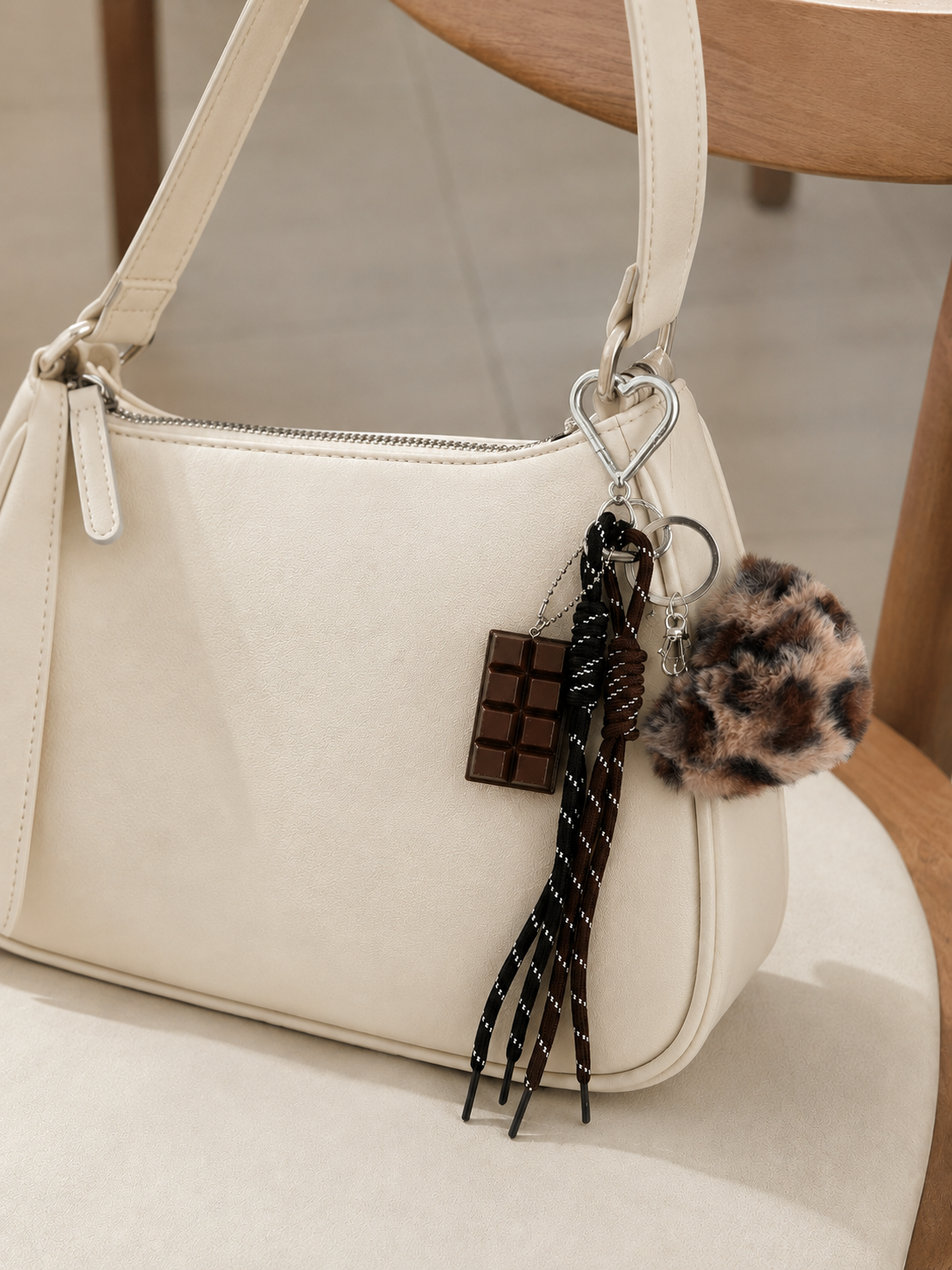 CHARM BAG Choco Wild