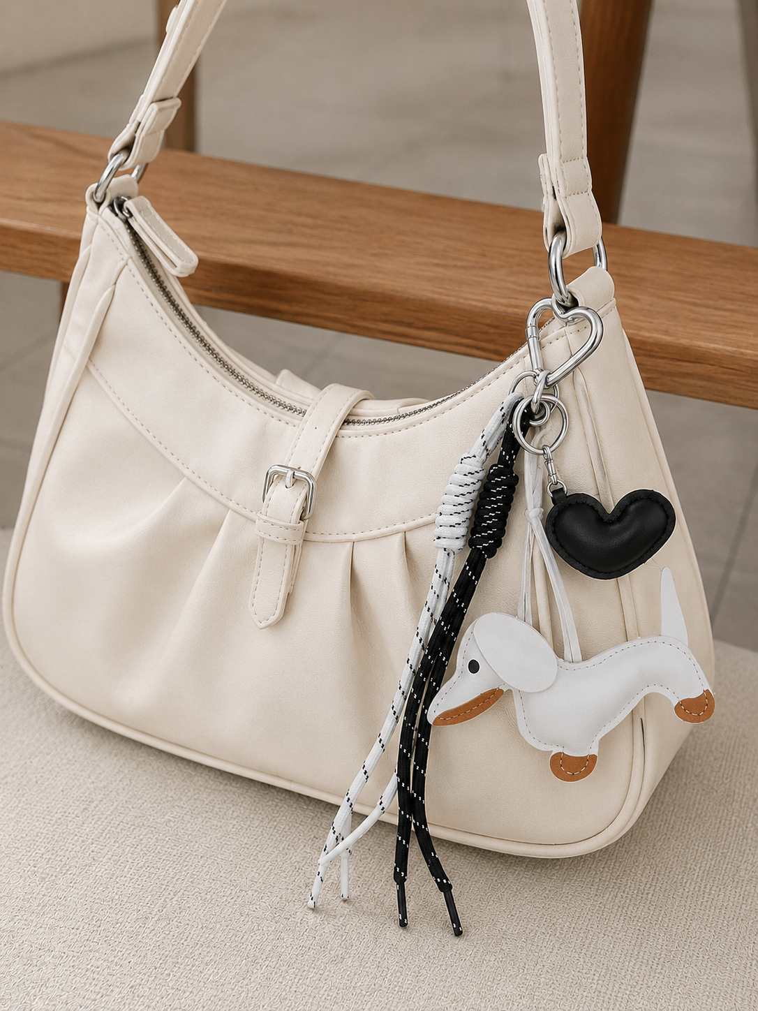 CHARM BAG Teckel Love