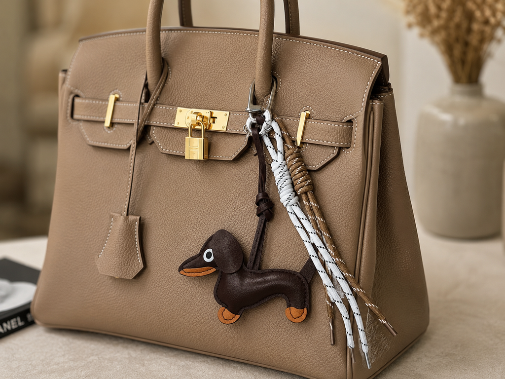 CHARM BAG Little Teckel 🐾🤎