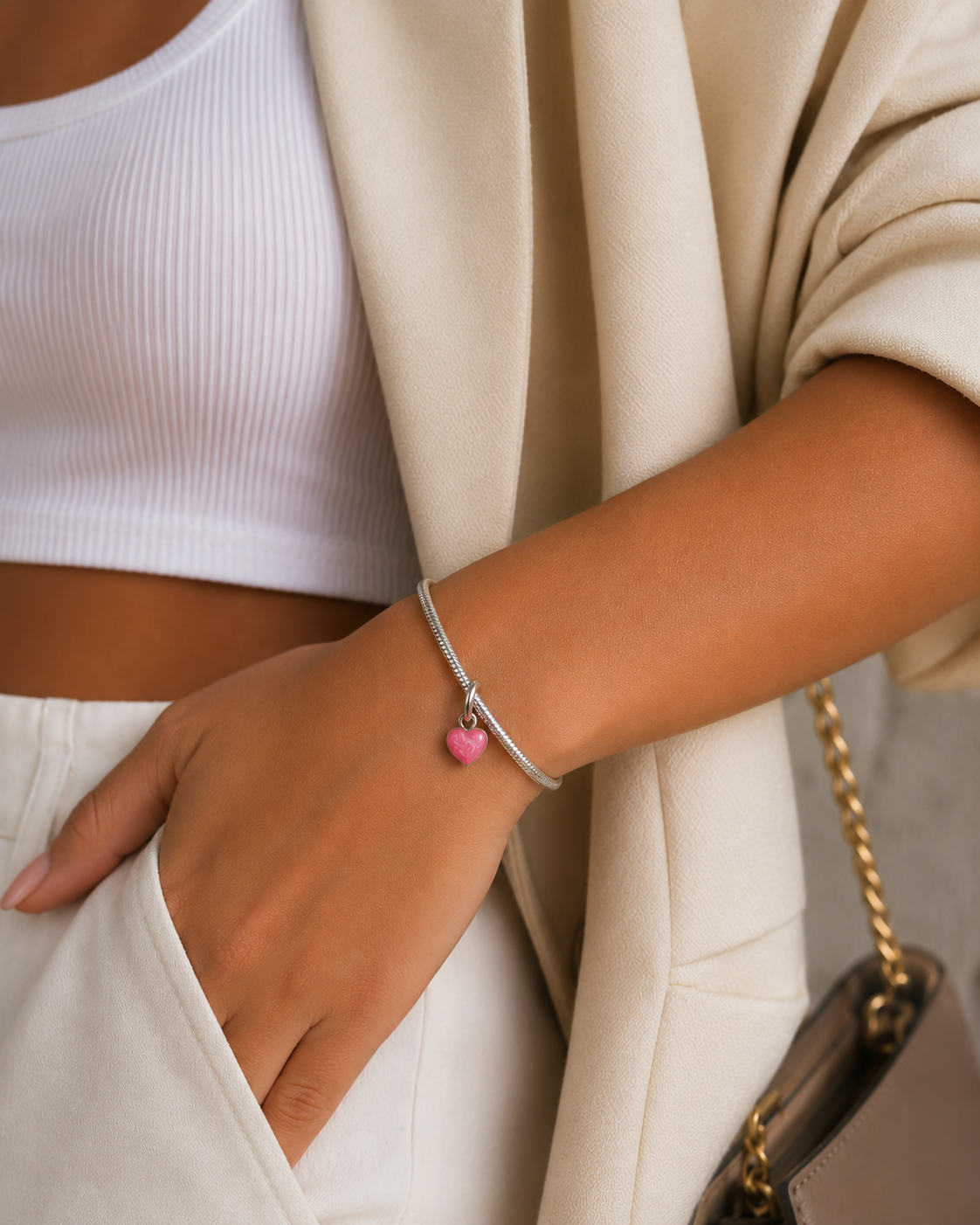 Charm Pink Love
