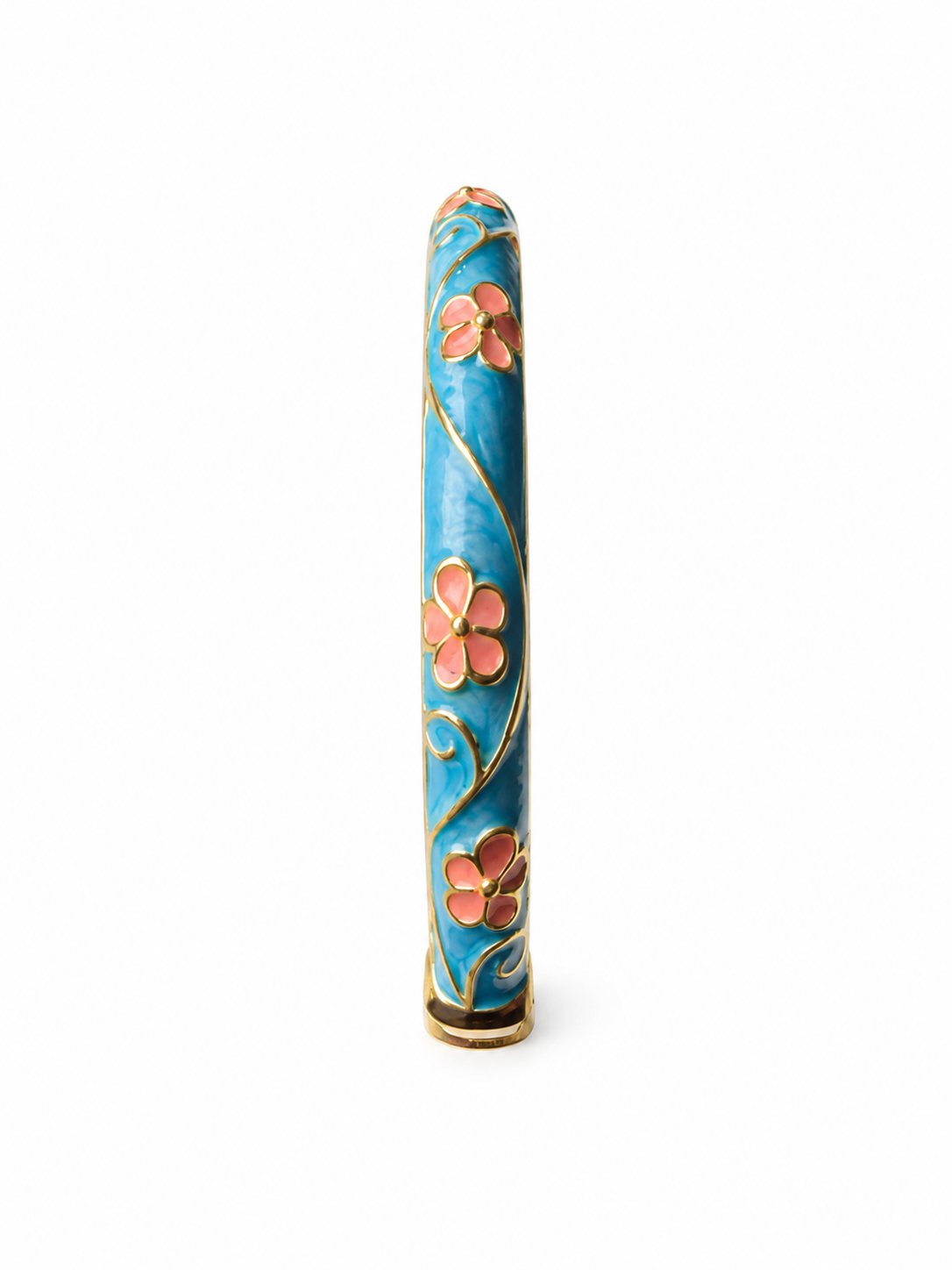 Joncs Thaïlandais "turquoise, rose corail et or."