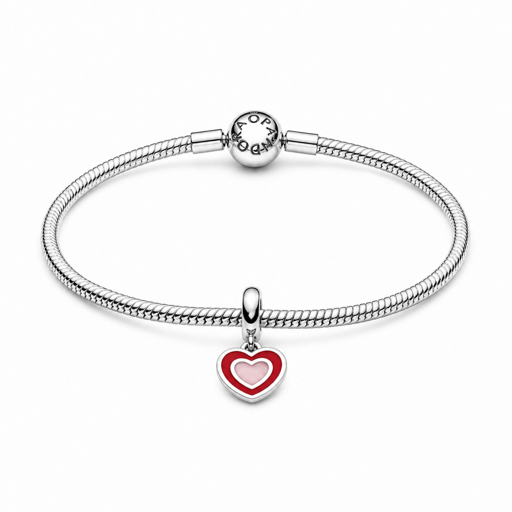 Charm Double Cœur Passion