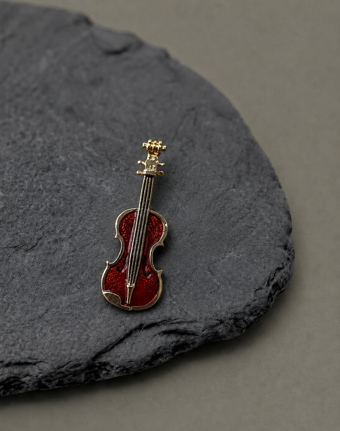 Violin Virtuoso Brooch