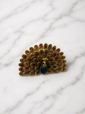 Broche Paon Impérial