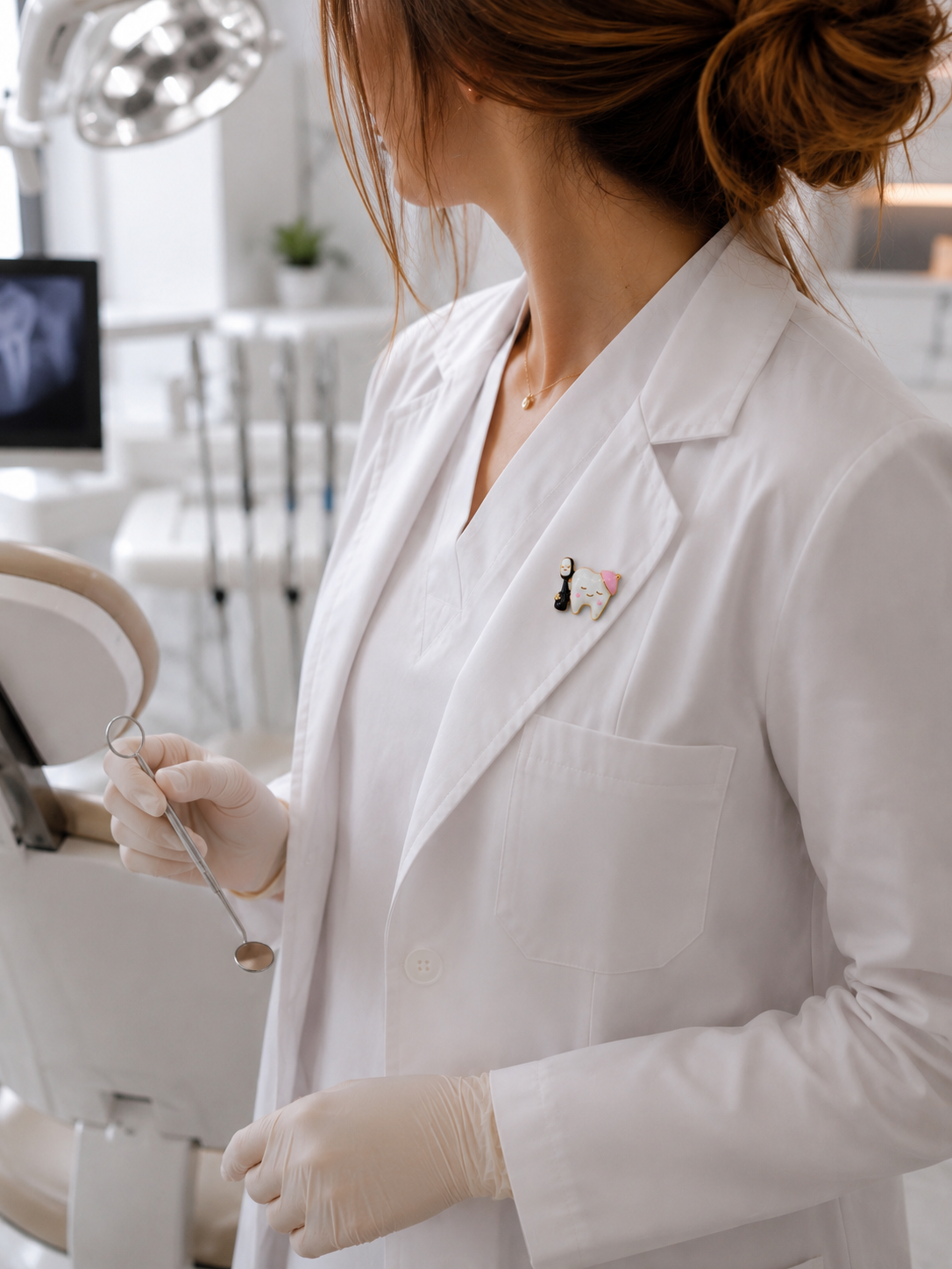 Broche Douce Dentiste