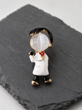 Broche “Médecin Élégance” ✨