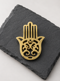 Broche Main de Fatma Élégance – Acier Inoxydable🪬