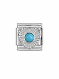 Turquoise Heart Charm