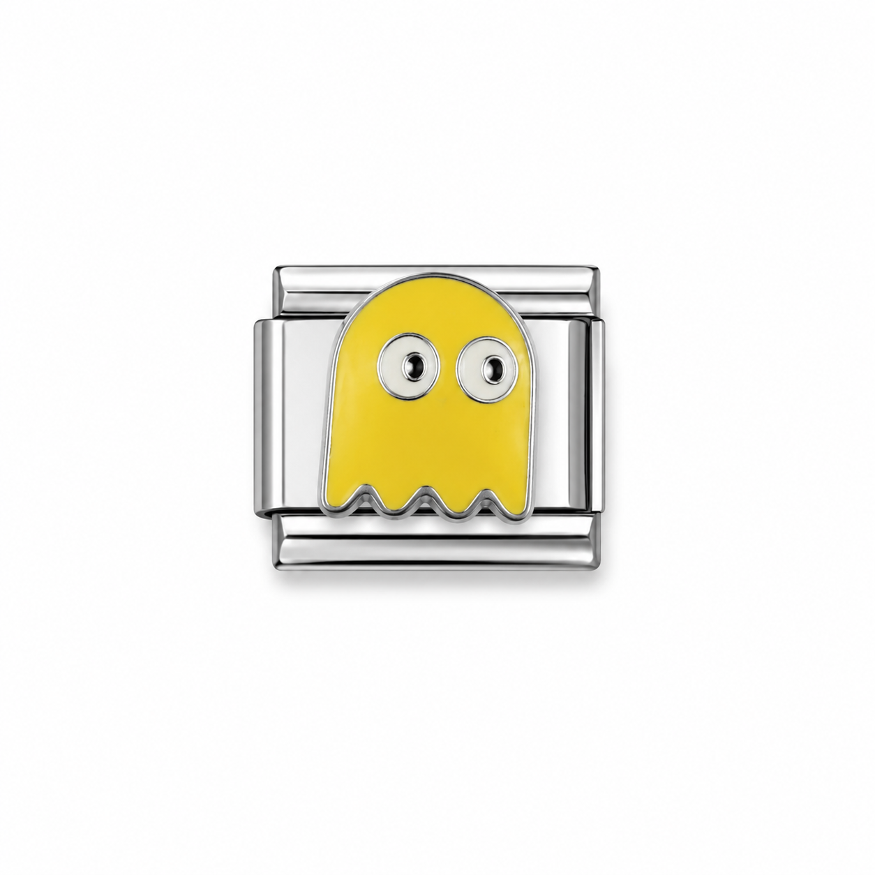 Yellow Ghost Italian Charm