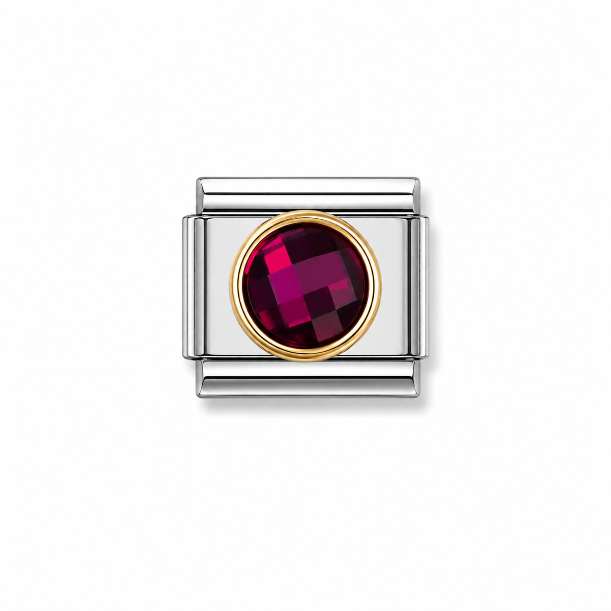 Ruby Glow Italian Charm