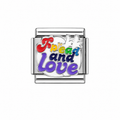 Spread Love Italian Charm