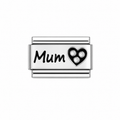 Mum Heart Charm