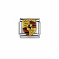 Porsche Crest Charm