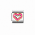 Pink Heart Charm
