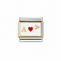 Love Initial Charm