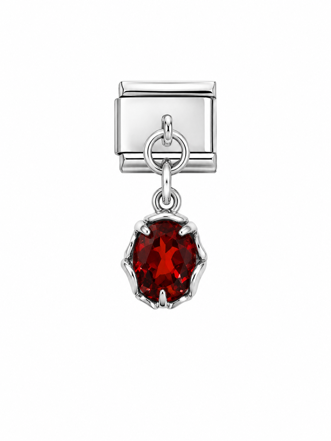 Ruby Drop Charm