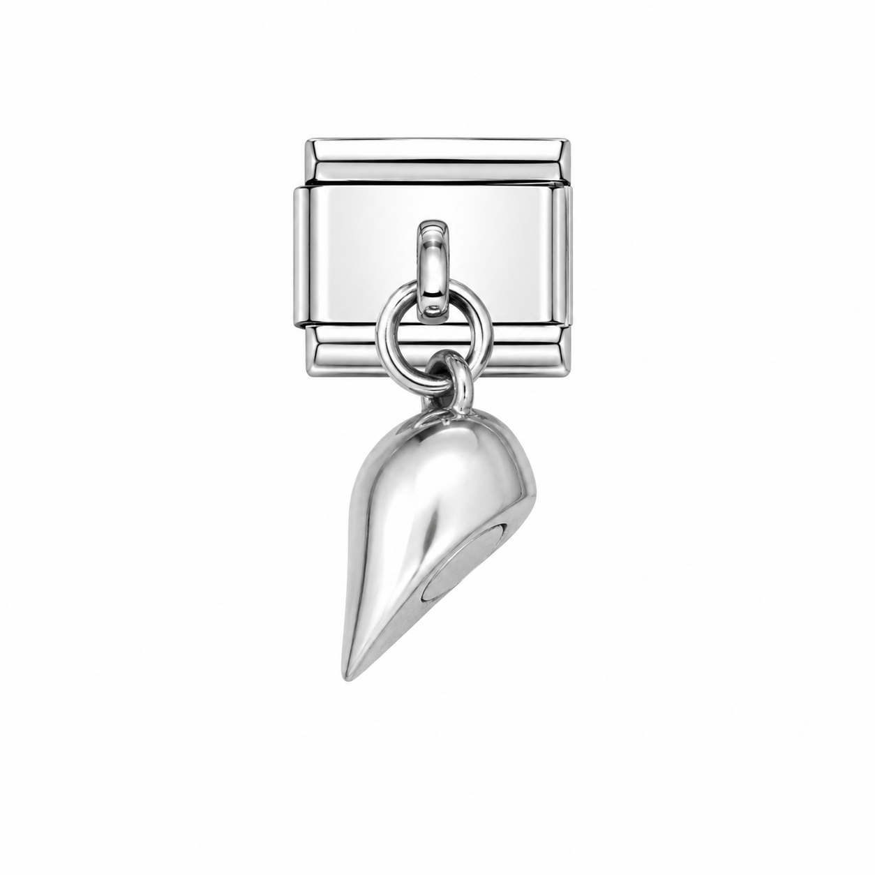 Silver Drop Charm