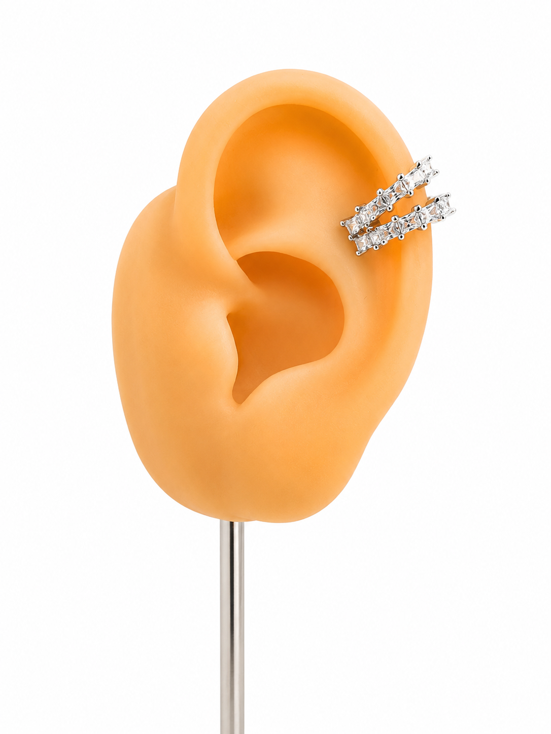 Ear Cuff Éclat Argenté