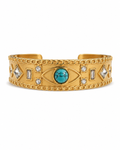 Bracelet Manchette Éclat Turquoise