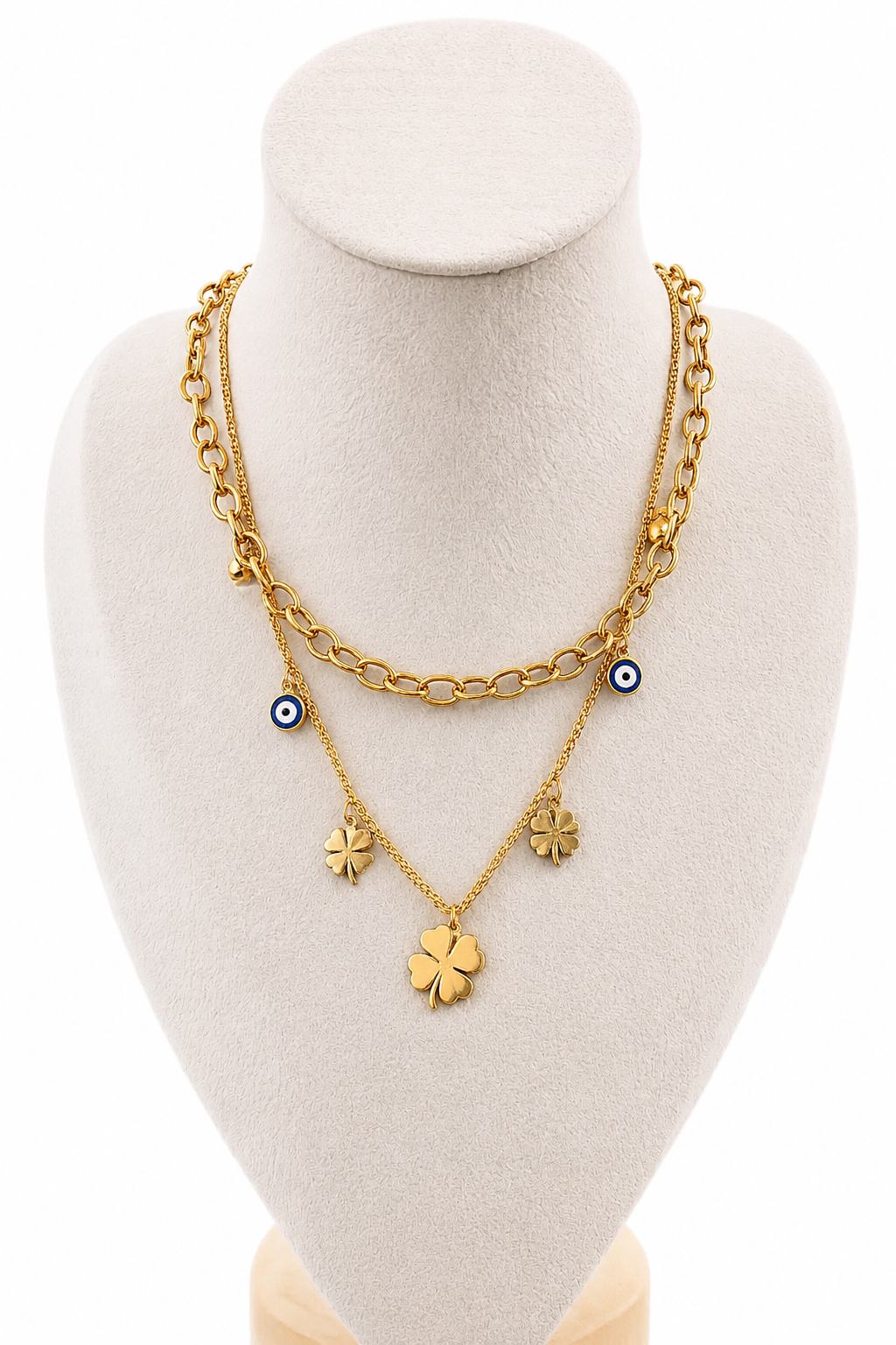 الاسم:
Collier Trèfle & Nazar Élégance 🍀