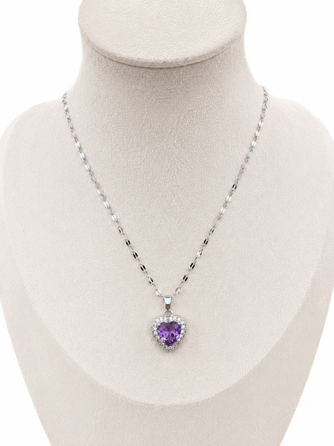 Collier Cœur Améthyste Élégance 💜