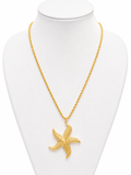 Collier Étoile de Mer Dorée