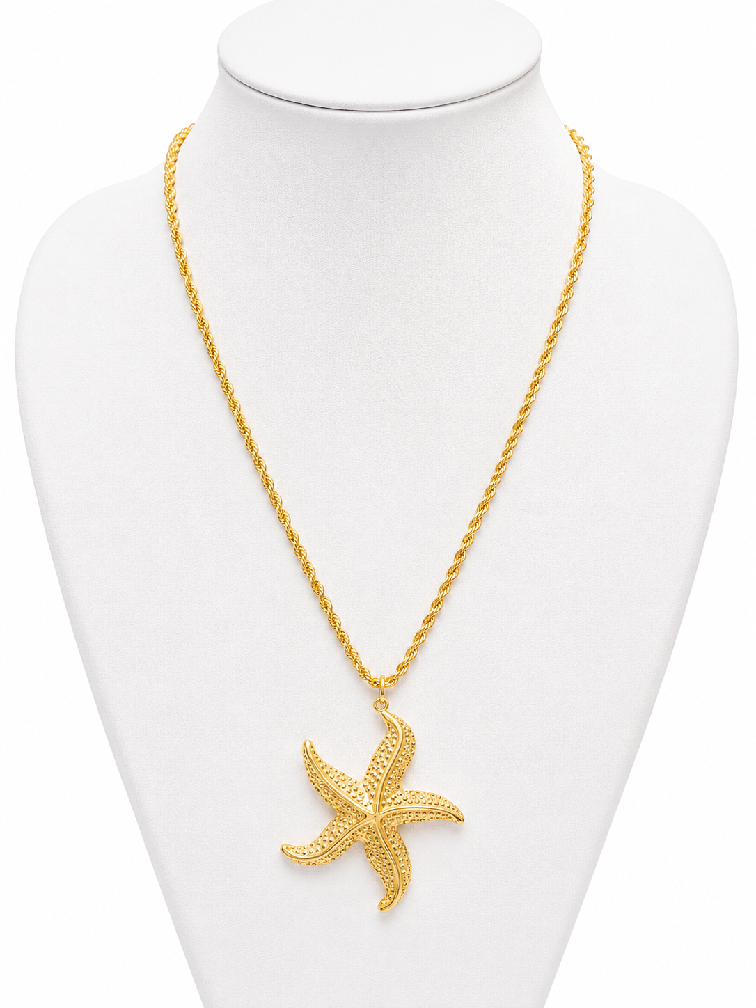 Collier Étoile de Mer Dorée