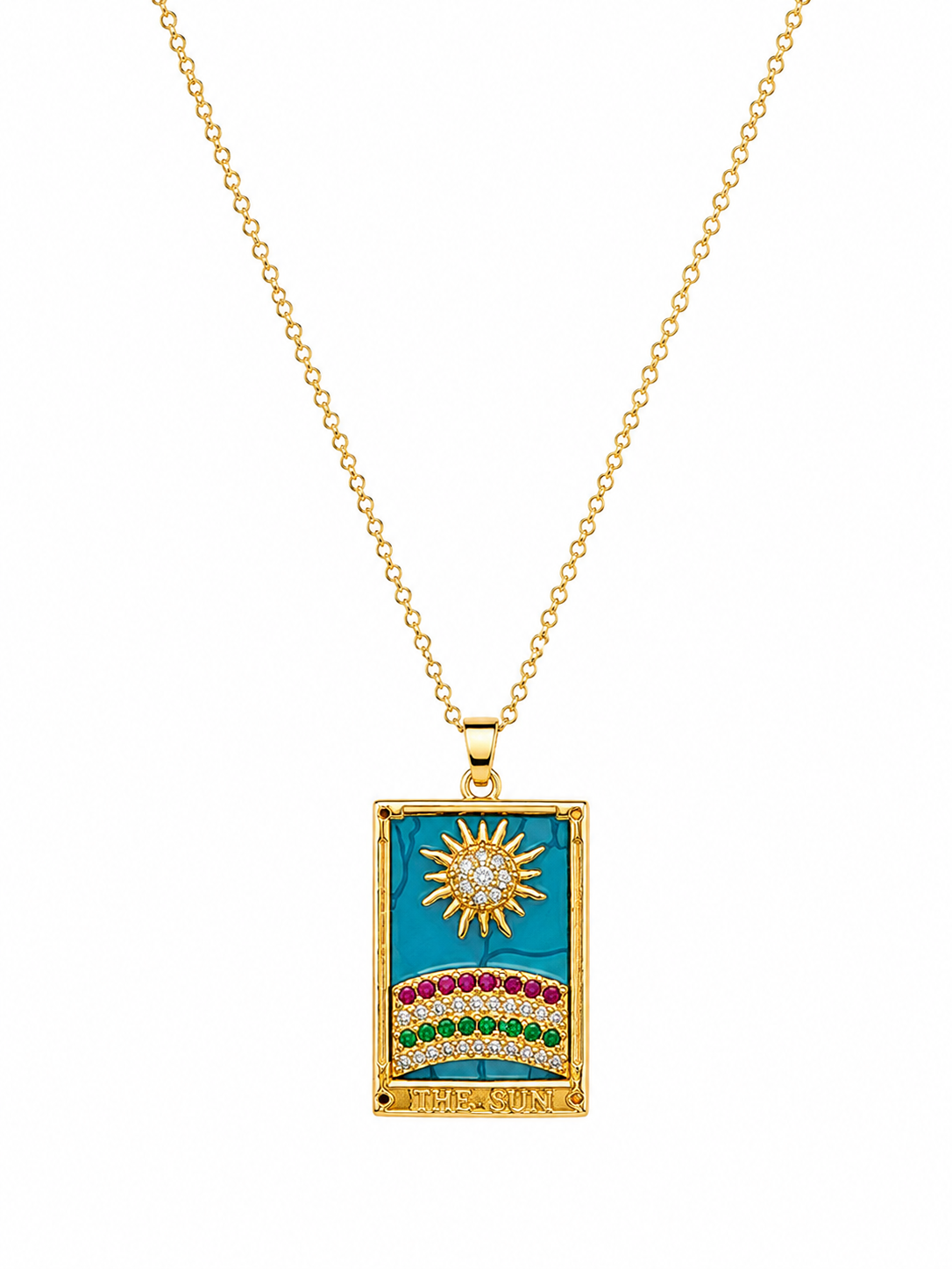 Collier Arc-en-Ciel Céleste