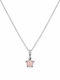 Collier Tortue Rosée – Style Pandora