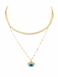 Collier Duo Nazar Doré