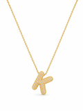 Collier Initiale “K” Éclat