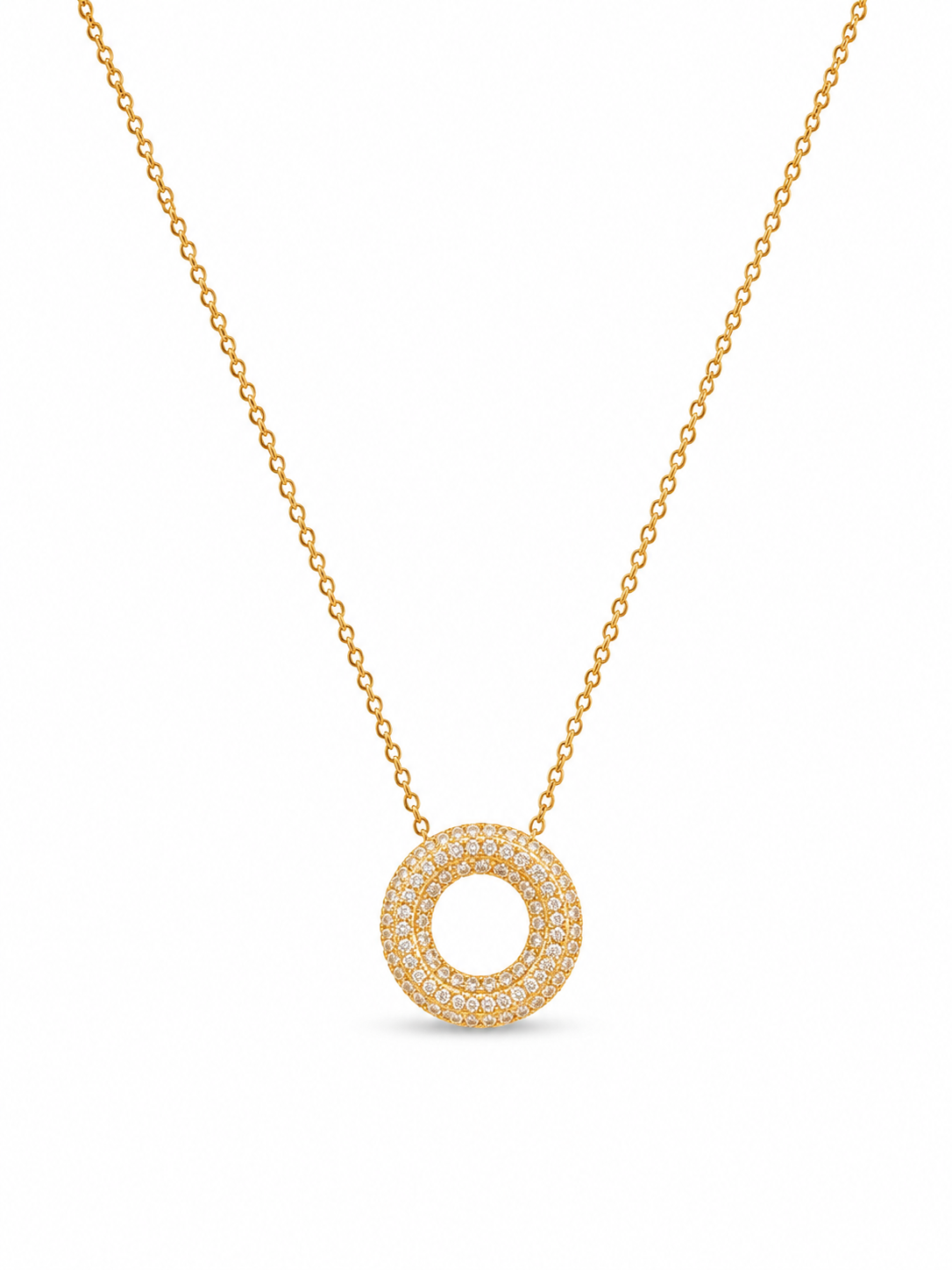 Collier Halo Éclat – Lettre O
