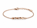 Bracelet Élégance Torsadée Rose Gold