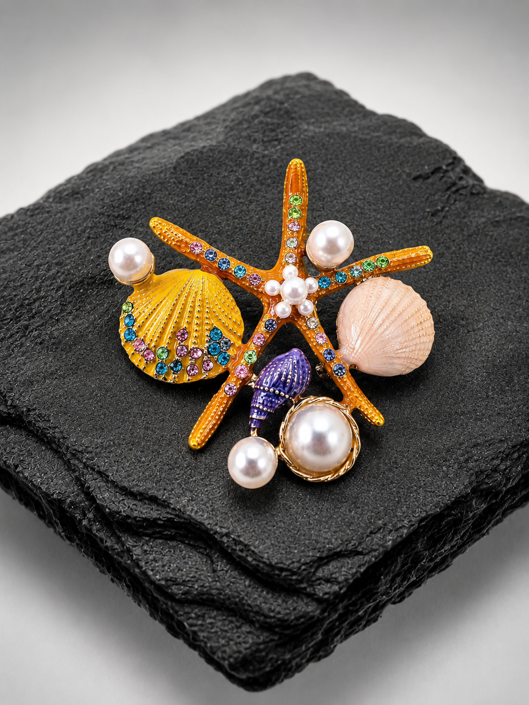 Broche Éclat Marin