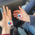 💖 Porte-clés Empreinte d’Amour