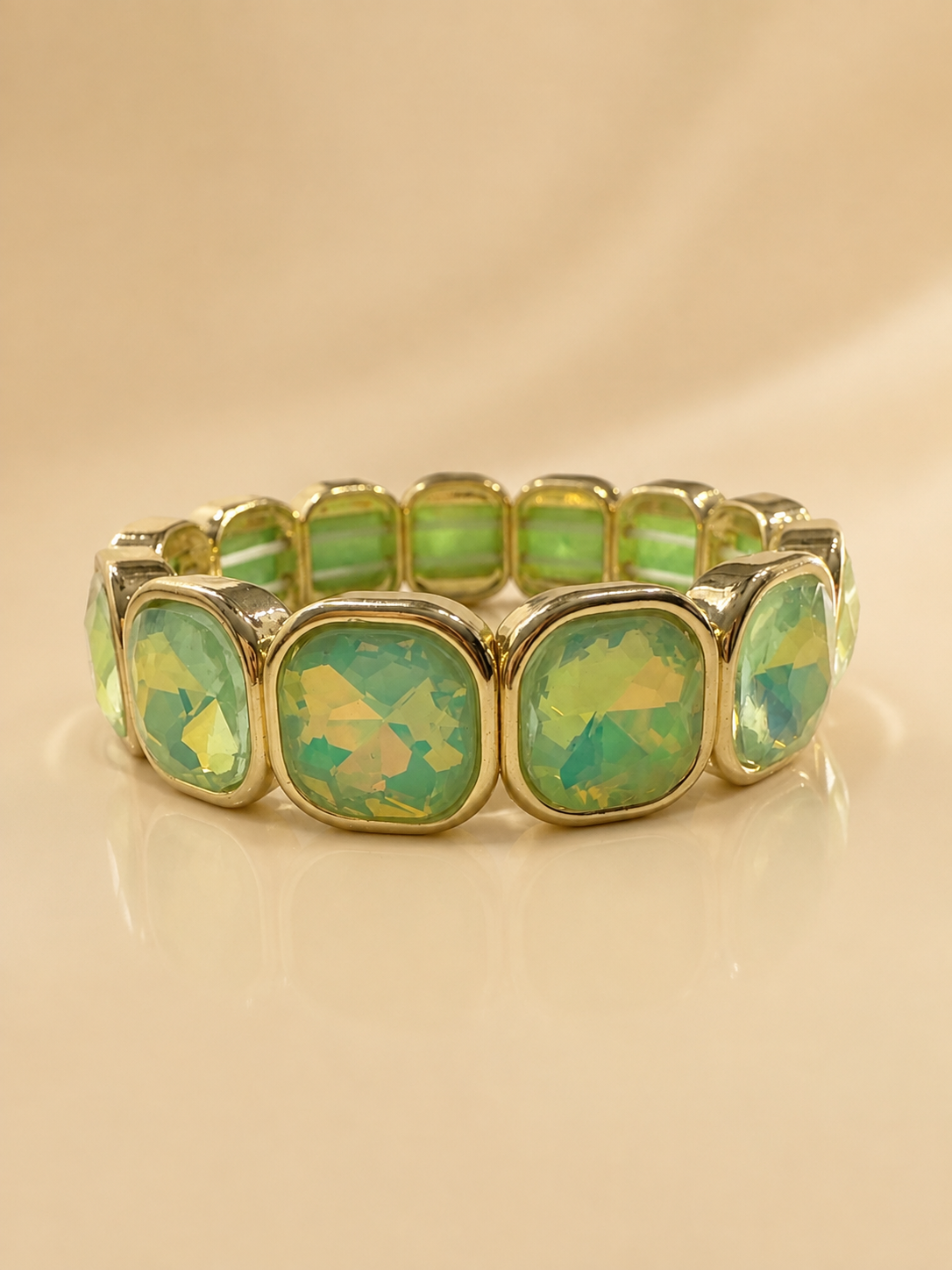 Bracelet Aurora Vert Opale