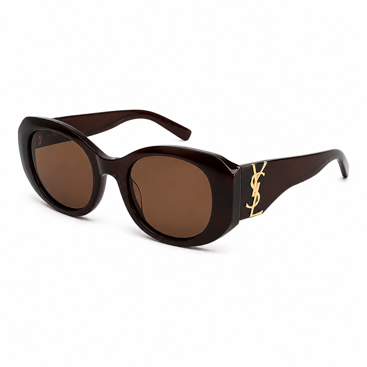 Oversized Brown Sunglasses – Lunettes de Soleil Femme