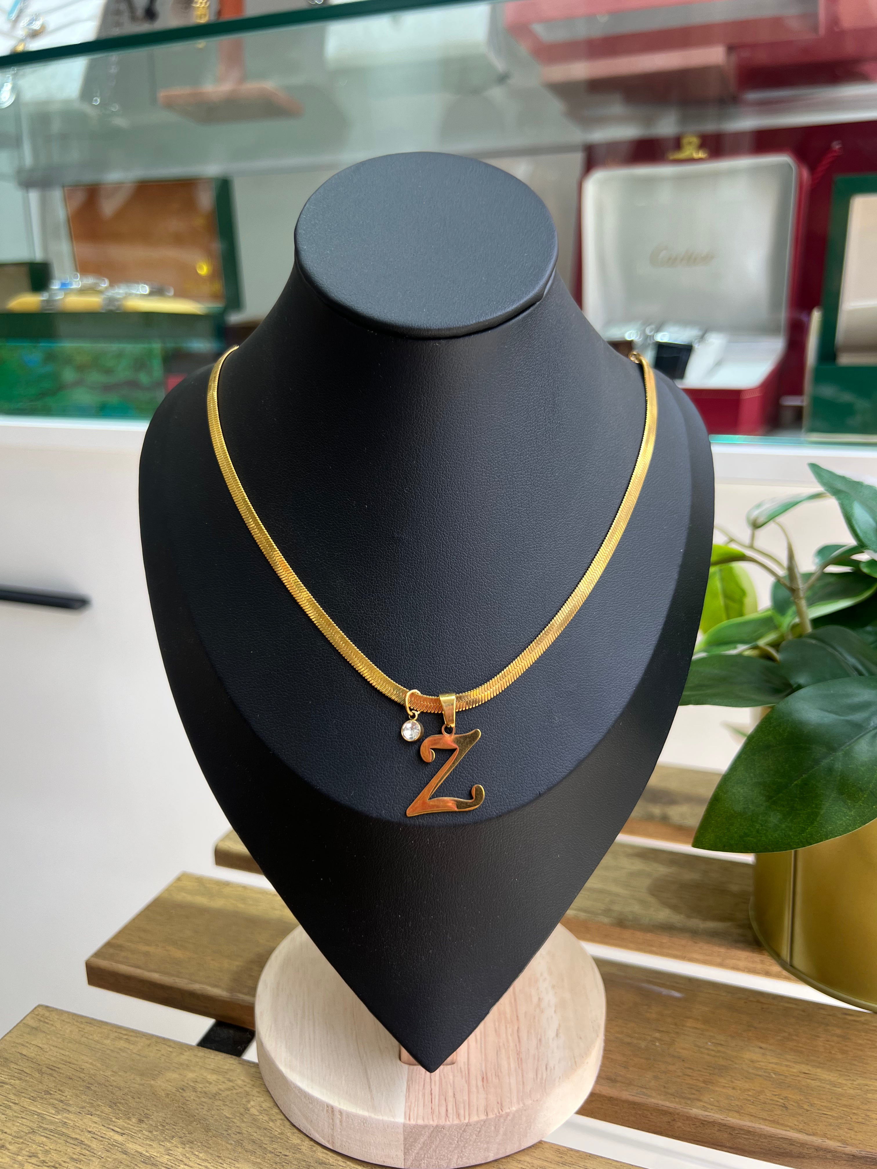 Collier Initiale Z