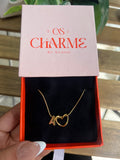 Collier Initiale COEUR A