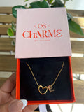 Collier Initiale COEUR E