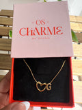 Collier Initiale COEUR G