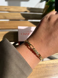 Bracelet Maille Cheval Alternée