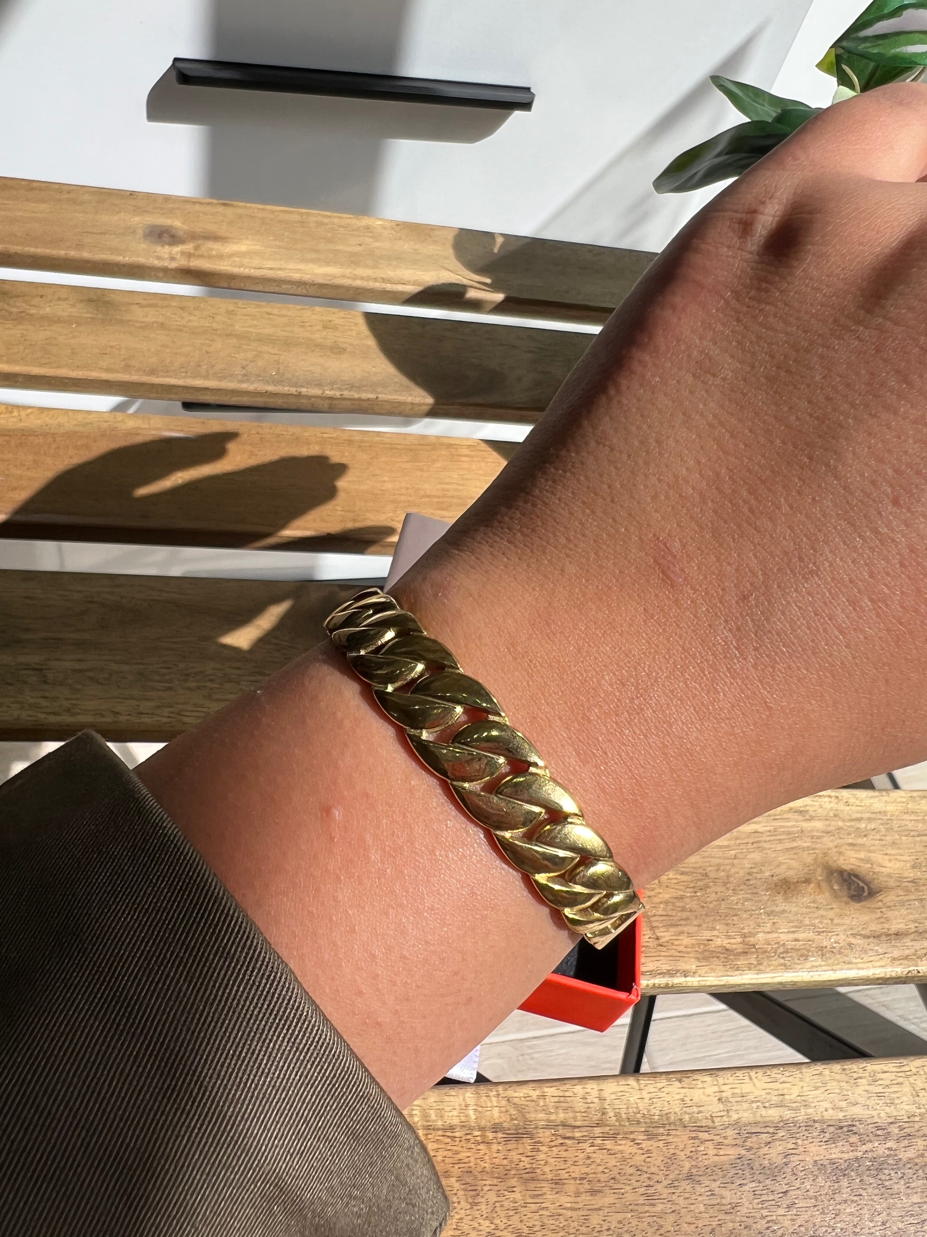 Bracelet Maille Cubaine