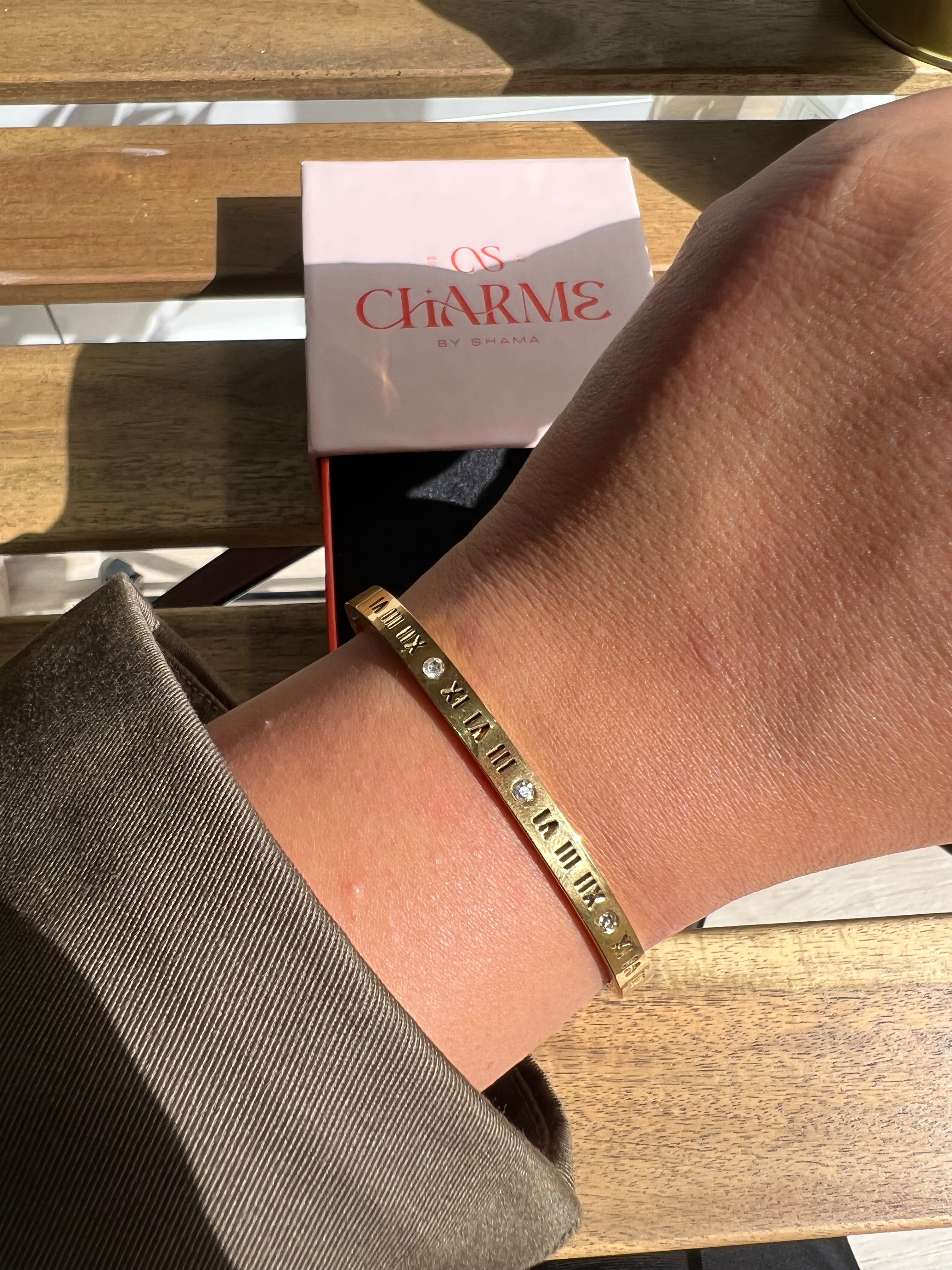 Bracelet Romain Dorée
