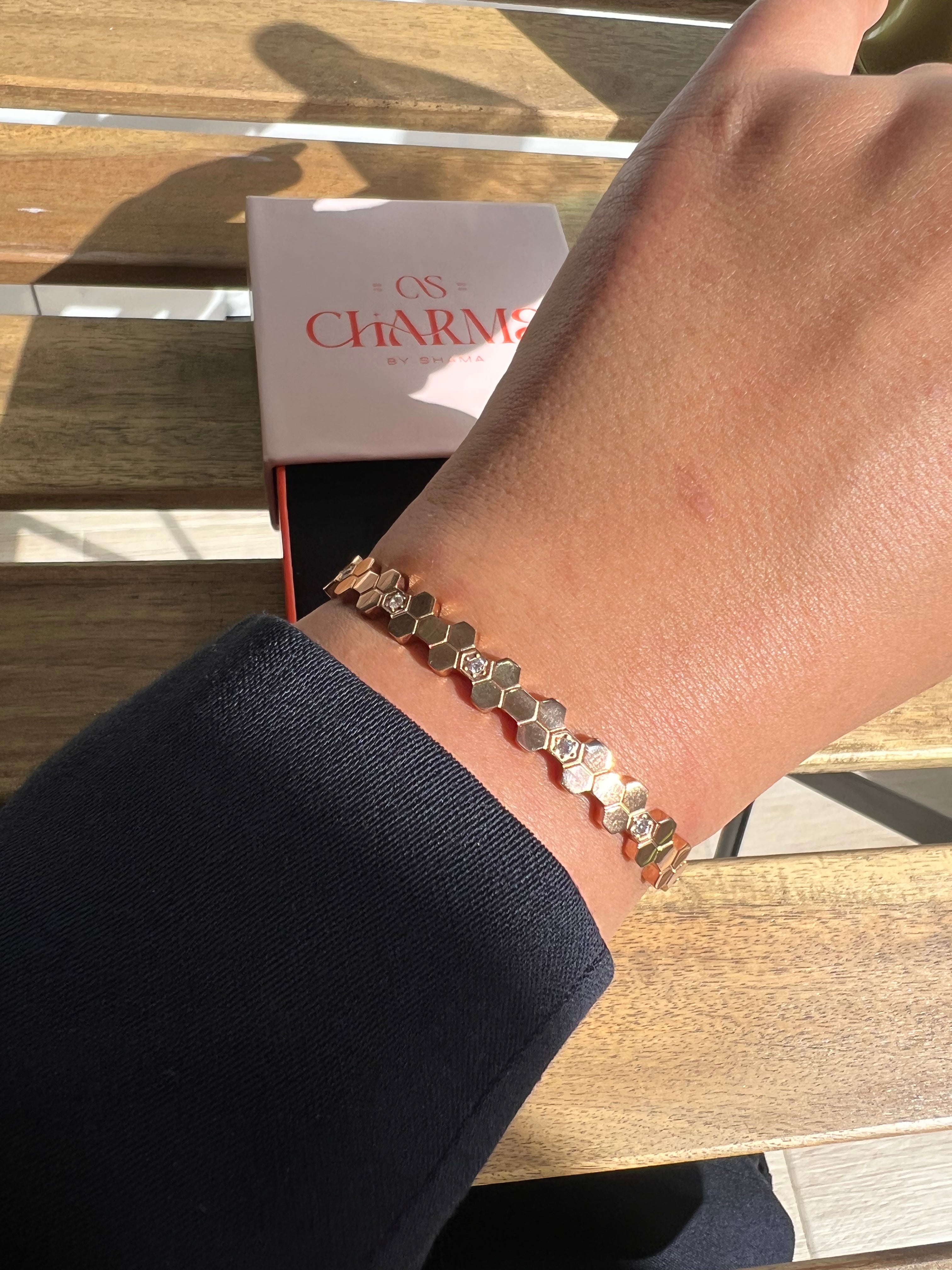Bracelet Amber Gold