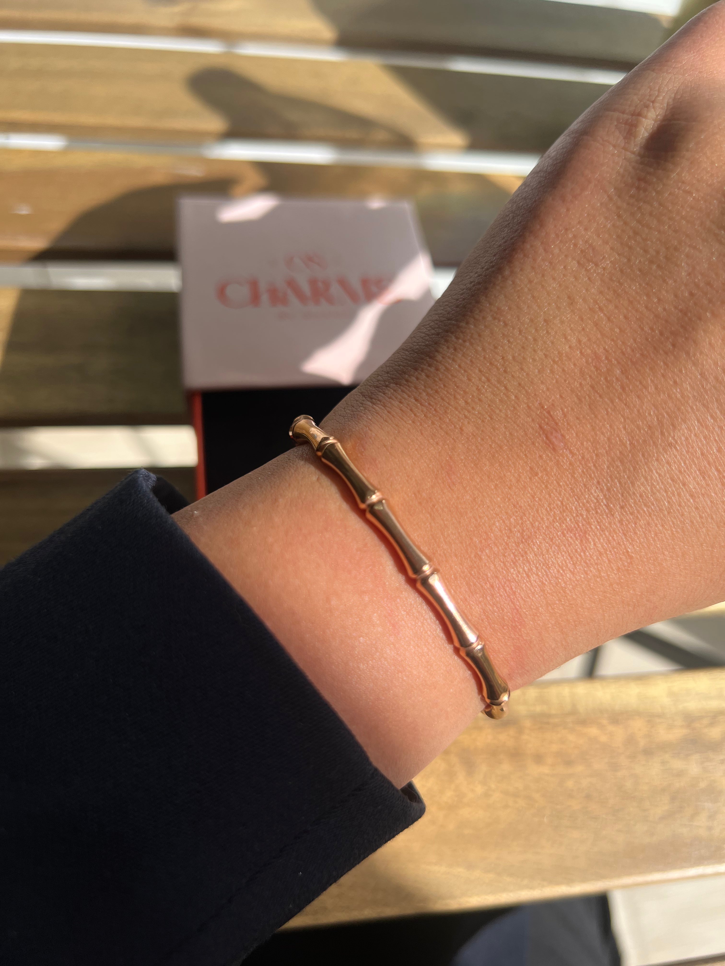 Bracelet Os Rose