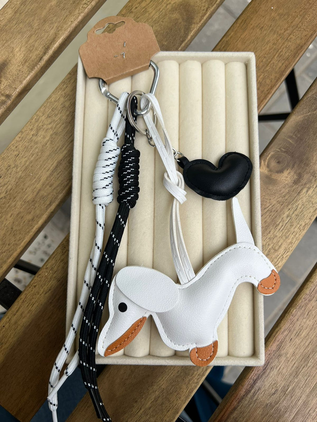 CHARM BAG Teckel Love